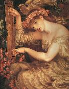 Dante Gabriel Rossetti A Sea Spell oil painting